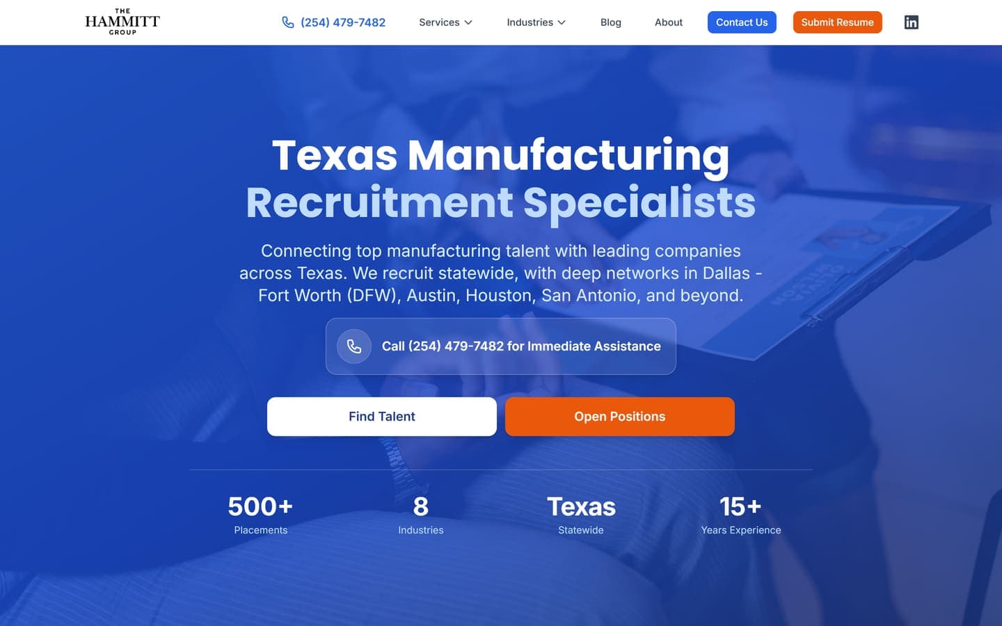 The Hammitt Group homepage